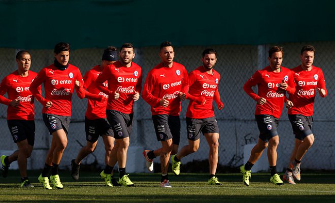 Jugadores de "la Roja" volvieron a Pinto Durán para preparar semifinales