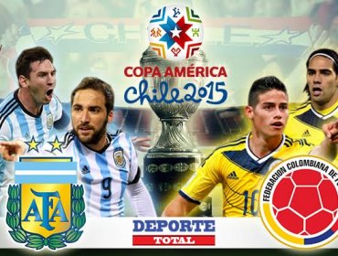 Argentina vs Colombia en vivo gratis online Copa América 2015 Transmisión en Vivo 2015 en vivo Chile En Directo Minuto a Minuto