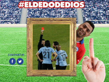 El dedo de dios: El juego que se burla del incidente entre Jara y Cavani que la rompe en las redes sociales