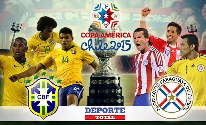 Brasil vs Paraguay en vivo gratis online Copa América 2015 Transmisión en Vivo 2015 en vivo Chile En Directo Minuto a Minuto
