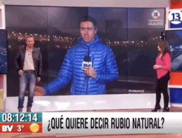 Al estilo Jara: Periodista de Bienvenidos le hizo el “dedo de Dios” a Martín Cárcamo