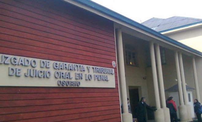 Osorno: Siete años de cárcel a sujeto que protagonizó incidente en tribunal