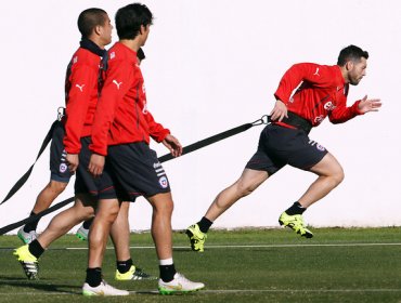 Copa América: José Rojas entrena como reemplazante de Gonzalo Jara