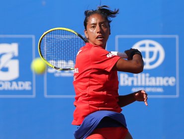 Tenis: Daniela Seguel trepó 99 puestos en ranking de la WTA