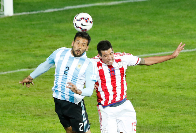 Copa América: Argentina lamenta baja de Ezequiel Garay ante Paraguay
