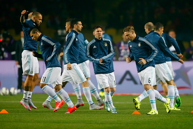 Copa América: Formaciones confirmadas de Argentina y Paraguay