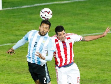 Copa América: Argentina lamenta baja de Ezequiel Garay ante Paraguay