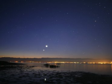 Júpiter y Venus se unirán esta noche