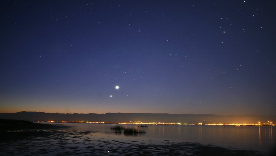 Júpiter y Venus se unirán esta noche