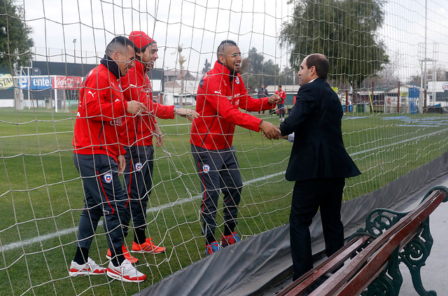 Copa América: Sergio Jadue visitó al plantel de la 'Roja' tras paso a la final