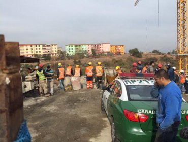 Obrero muere en sector de Gómez Carreño en Viña del Mar