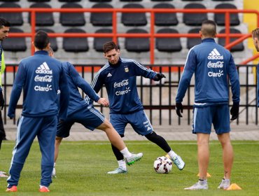 Copa América: Argentina inició su preparación para la final con Chile