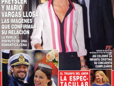 Isabel Preysler y Mario Vargas Llosa viven su amor en Lisboa