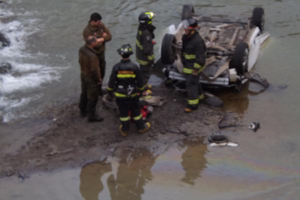 Dos muertos deja brutal accidente en el Cajón del Maipo