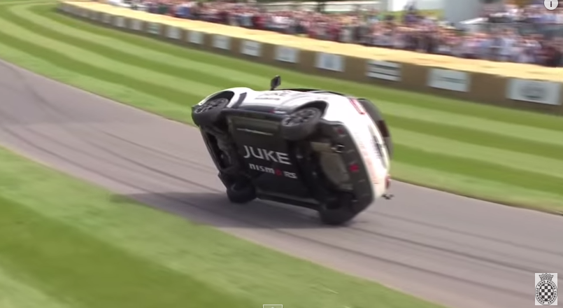 Video: Impresionante truco de auto rompe récord Guinness