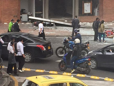 Dos explosivos detonan en el norte y el occidente de Bogotá y dejan 5 heridos