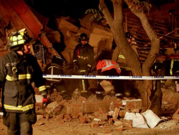 Viña del Mar: Un muerto en derrumbe en estero Marga Marga