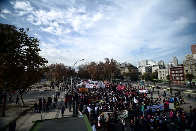 Revive el minuto a minuto de la marcha de los profesores