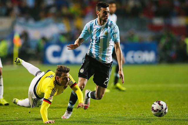 Copa América-Javier Pastore: "Jorge Valdivia es el jugador distinto de Chile"