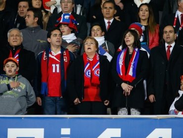 Las cábalas de la Presidenta Bachelet para ganar en la Copa América