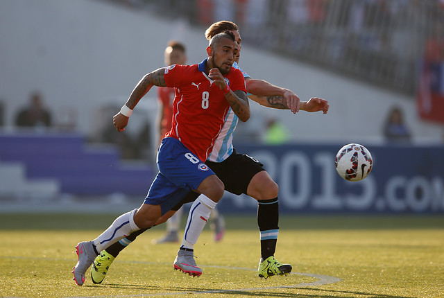 Copa América - Chile Campeón: Arturo Vidal fue el "todoterreno" de la "Roja" en la final