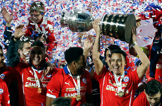 Alexis Sánchez publica sexy foto tras el triunfo de Chile en la Copa América