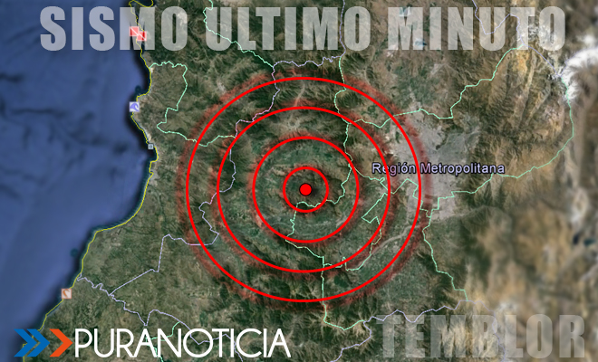 Sismo de menor intensidad se percibe en Zona Central