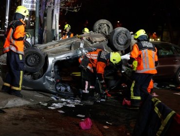 Dos muertos y tres lesionados en accidente de comuna El Bosque