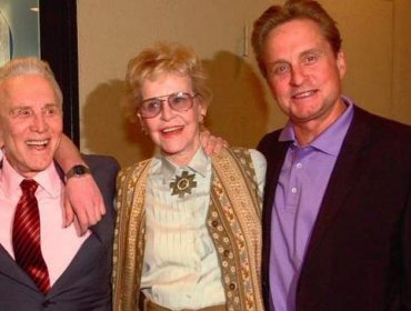 Muere actriz Diana Douglas, madre del conocido actor Michael Douglas