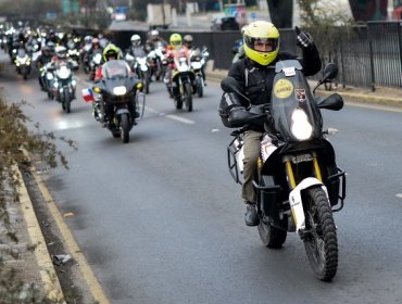 "Chaleco López" encabeza caravana en honor a Carlo de Gavardo