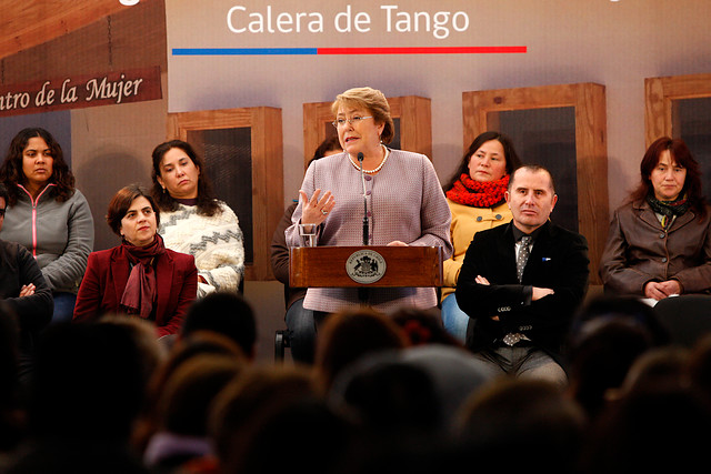 Presidenta denuncia que una de cada tres mujeres sufre violencia en su vida