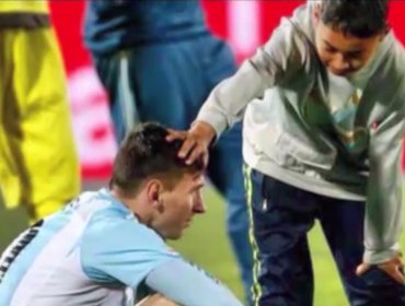 Video: Los primos de Charles Aránguiz consolaron a Messi