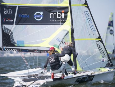 Equipo Grez debutó con 26º lugar en Campeonato Europeo de Veleros Olímpicos 49er