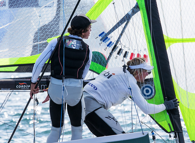 Vela: Equipo Grez se ubica 28° tras segunda jornada del Campeonato Europeo 49er