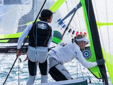 Vela: Equipo Grez se ubica 28° tras segunda jornada del Campeonato Europeo 49er