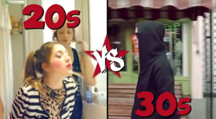 Descubre si eres una mujer de 20 o de 30 años con este divertido video