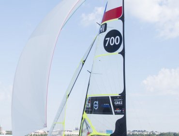 Equipo Grez clasificó a la Flota de Plata en Campeonato Europeo de Veleros Olímpicos 49er