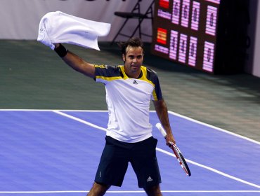 Tenis: Fernando González ganó en dobles de torneo amistoso de Wimbledon