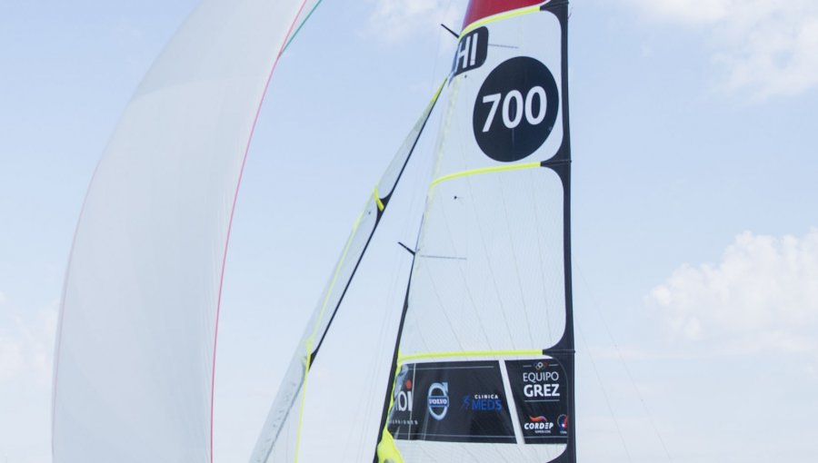 Equipo Grez clasificó a la Flota de Plata en Campeonato Europeo de Veleros Olímpicos 49er