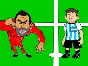 Video: Otra animación de la Copa América esta vez los ingleses se burlan de la "albiceleste"