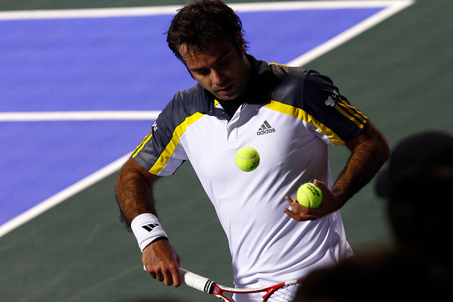 Tenis: Fernando González perdió en dobles de torneo amistoso de Wimbledon