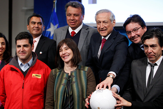 Ministra del Deporte (S) visitó a selección de fútbol de Pueblos Indígenas