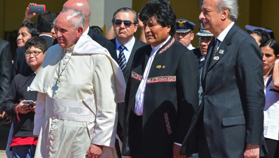 Evo Morales agradece al papa sus palabras sobre el mar