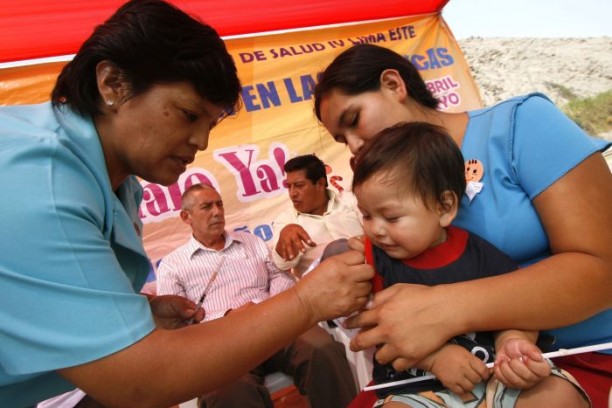 Distribuyen más de 3,5 millones de vacunas contra neumococo en Perú