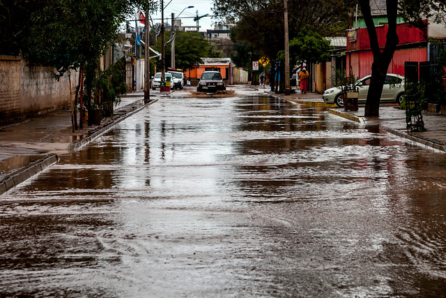 MOP reportó daños menores en agua potable y alcantarillado en Copiapó