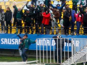 Sausalito quedó suspendido indefinidamente por incidentes en duelo de Copa Chile