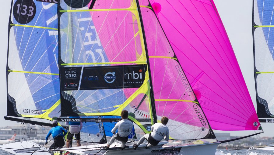 Equipo Grez fue 16º en Flota de Plata del Campeonato Europeo de Veleros Olímpicos 49er