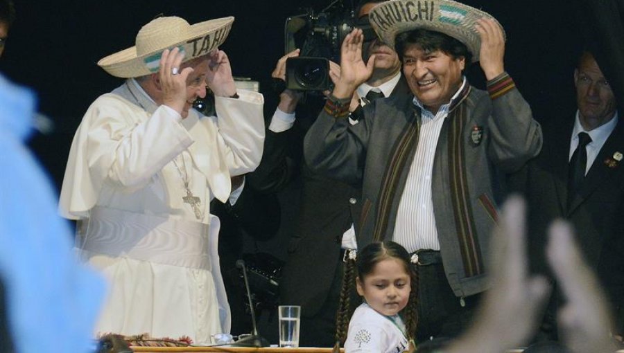 Evo Morales teme atentado contra Papa Francisco por ser "anticapitalista"