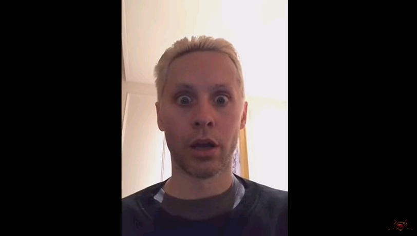 Video: Así reaccionó Jared Leto cuando vio su actuación como el Joker de Suicide Squad