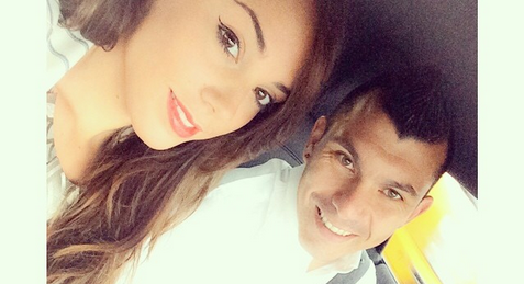 Gary Medel publica tierna foto junto a su hija recién nacida